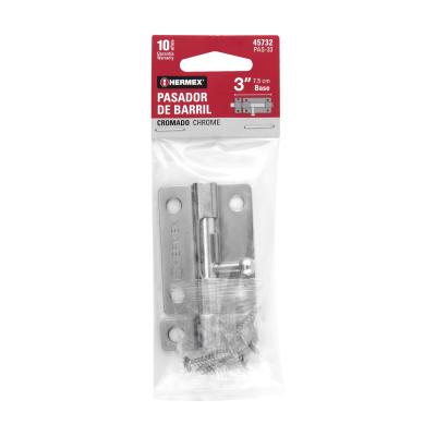 PASADOR DE BARRIL DE ACERO CROMO 3 HERMEX (45732)